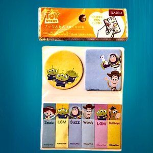 Disney Pixar Toy Story  Sticky Notes  & Book Page Holder DAISO JAPAN New Sealed